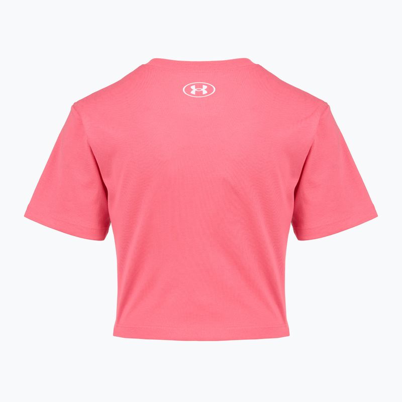 Футболка дитяча Under Armour Rival pink 2