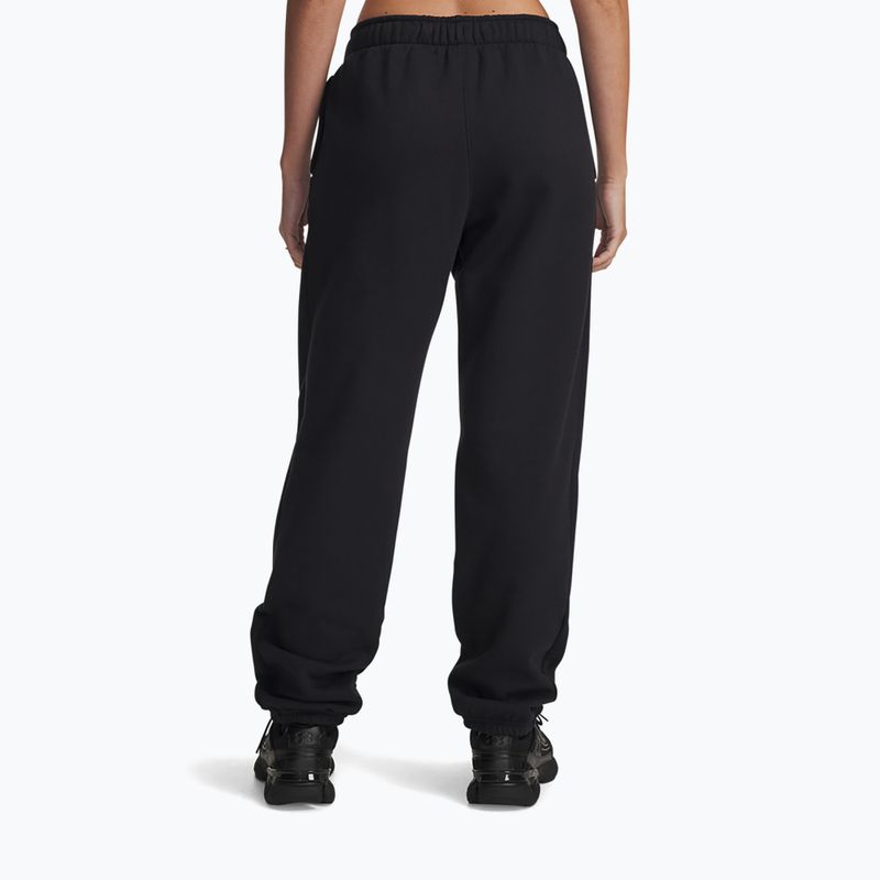 Жіночі спортивні штани Under Armour Icon Vida Fleece Jogger black/black 3