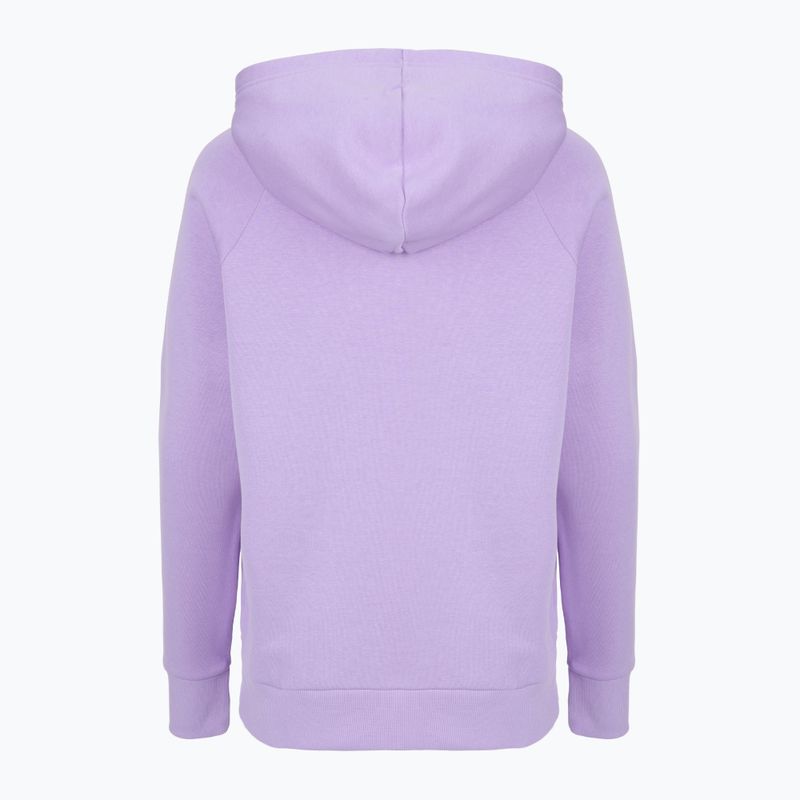 Кофта жіноча Under Armour Rival Fleece Hoodie transparent/white 5