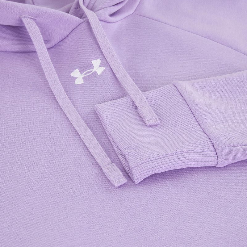 Кофта жіноча Under Armour Rival Fleece Hoodie transparent/white 7