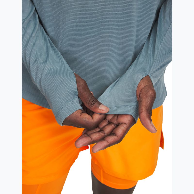Кофта для бігу чоловіча Under Armour Launch 1/4 Zip jasper blue/reflective 3