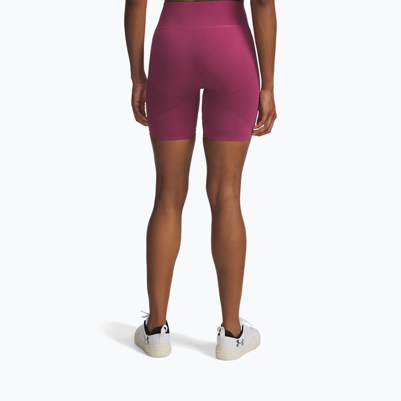 Шорти жіночі Under Armour Vanish Seamless fuchsia dusk/dark maroon/dark maroon 3