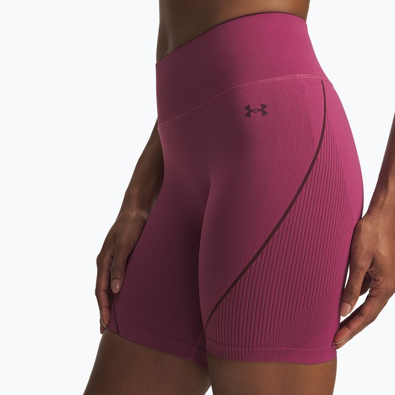 Шорти жіночі Under Armour Vanish Seamless fuchsia dusk/dark maroon/dark maroon 4