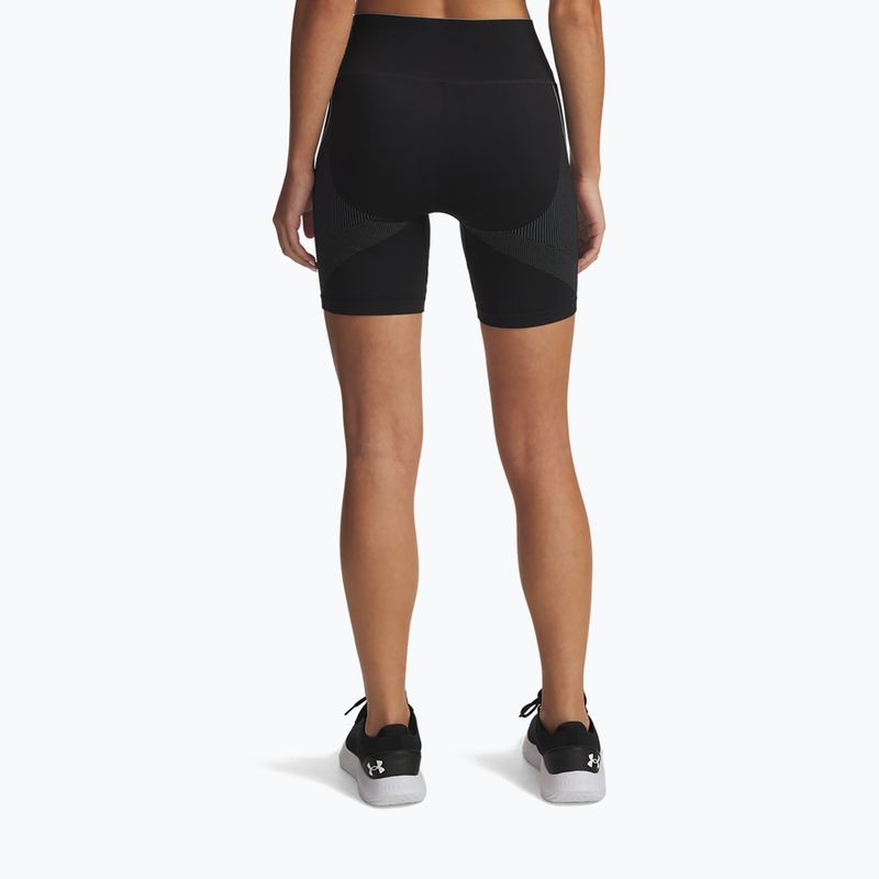 Шорти жіночі Under Armour Vanish Seamless black/steel/steel 3