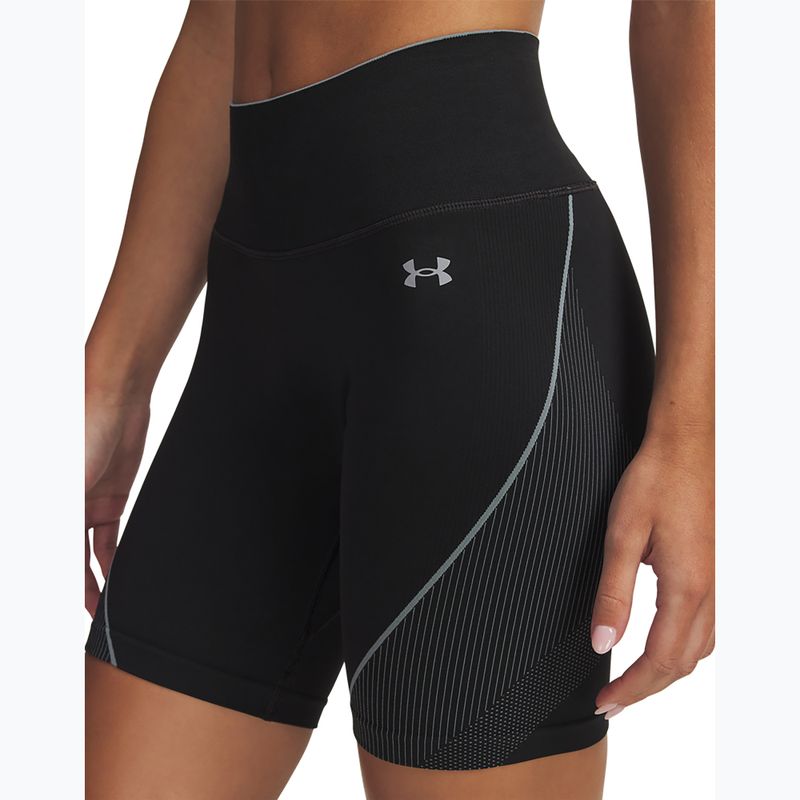 Шорти жіночі Under Armour Vanish Seamless black/steel/steel 4