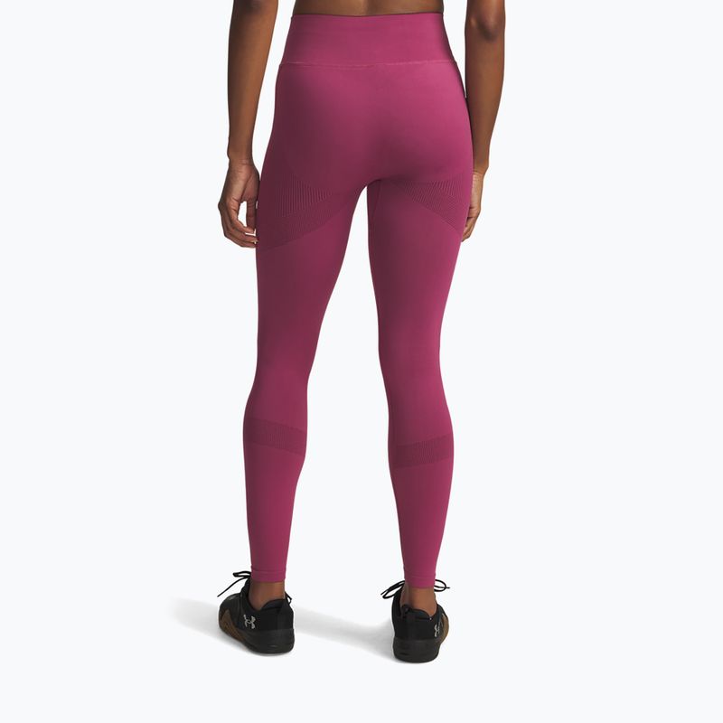 Легінси для тренувань жіночі Under Armour Vanish Seamless fuchsia dusk/dark maroon/dark maroon 3
