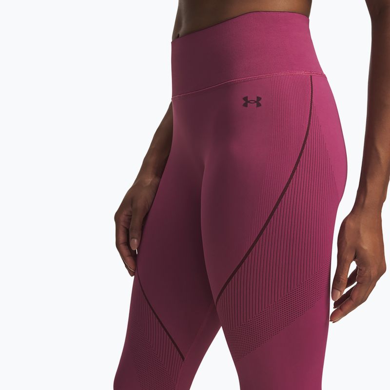 Легінси для тренувань жіночі Under Armour Vanish Seamless fuchsia dusk/dark maroon/dark maroon 4