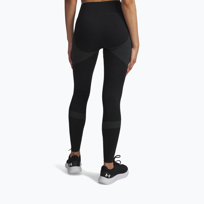 Жіночі лосини для тренувань Under Armour Vanish Seamless black/steel/steel 3