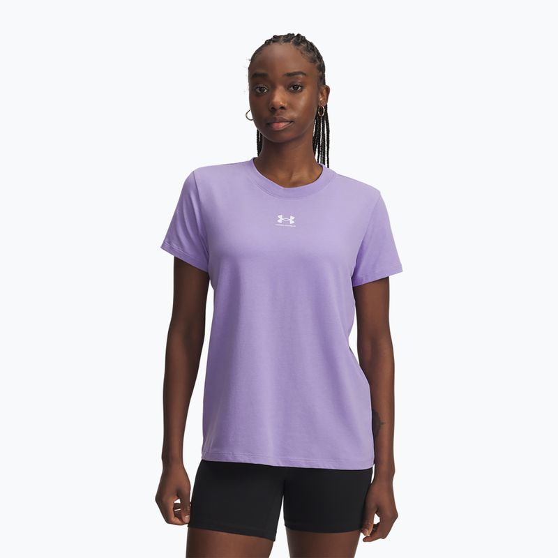 Футболка жіноча Under Armour Rival Core transparent/white