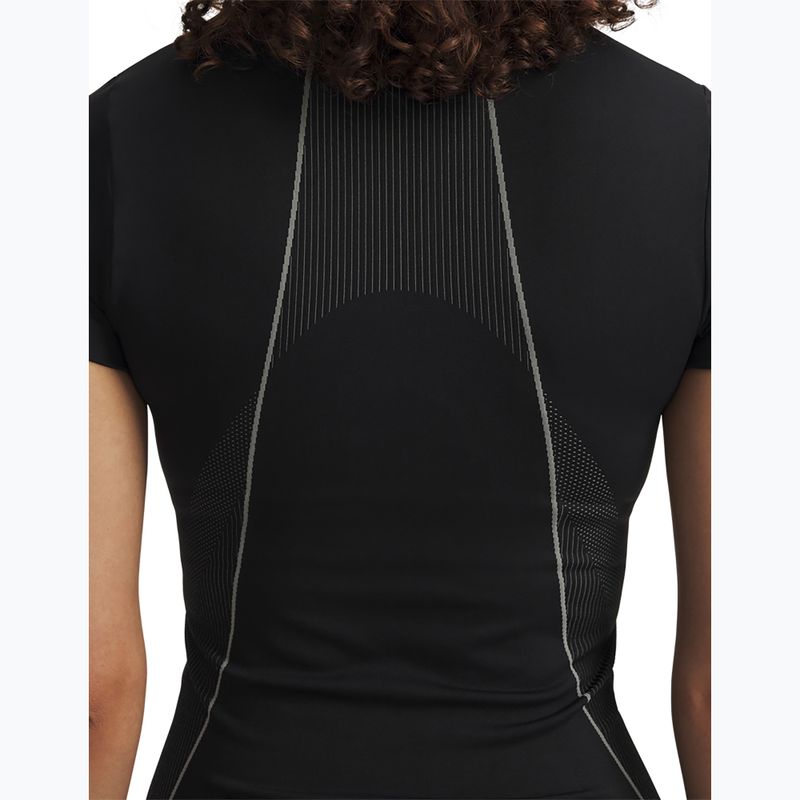 Футболка для тренувань жіноча Under Armour Vanish Seamless black/steel/steel 3