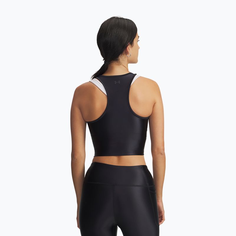 Топ для тренувань жіночий Under Armour Motion Shine Tank black/jet gray 2