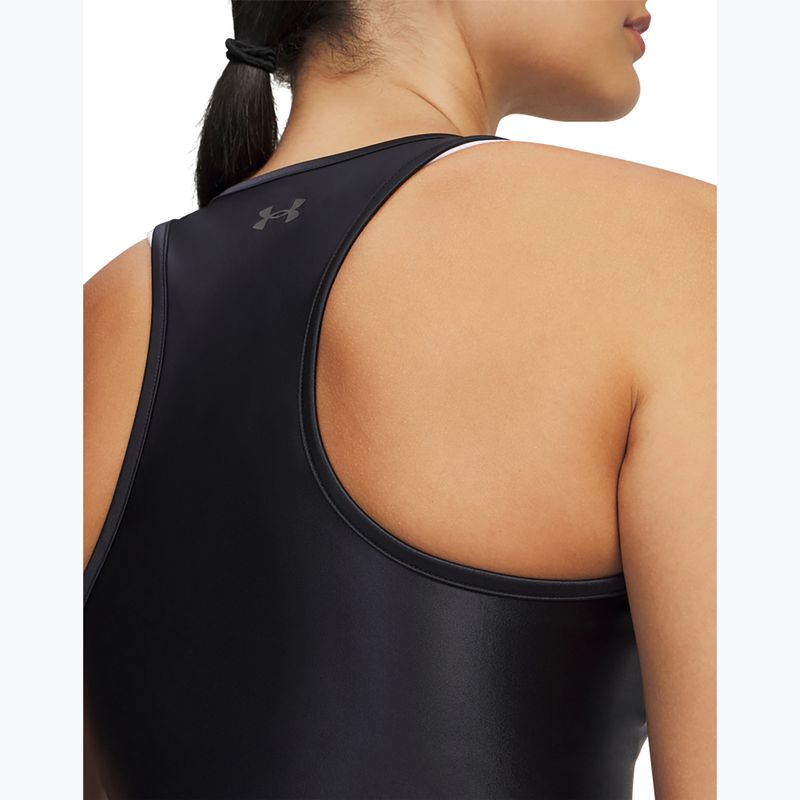 Топ для тренувань жіночий Under Armour Motion Shine Tank black/jet gray 3