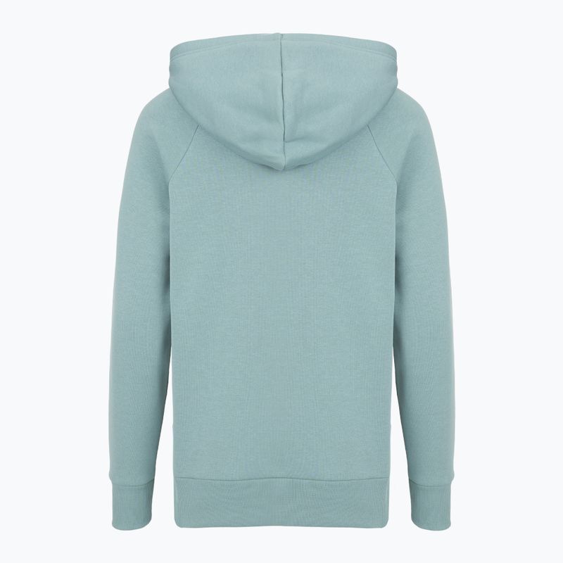 Кофта жіноча Under Armour Rival Fleece Big Logo Hoody serpentine/white 5