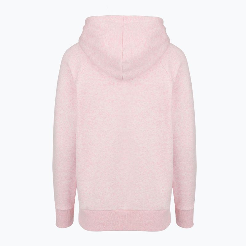 Кофта жіноча Under Armour Rival Fleece Hoodie prime pink light heather/prime pink 5