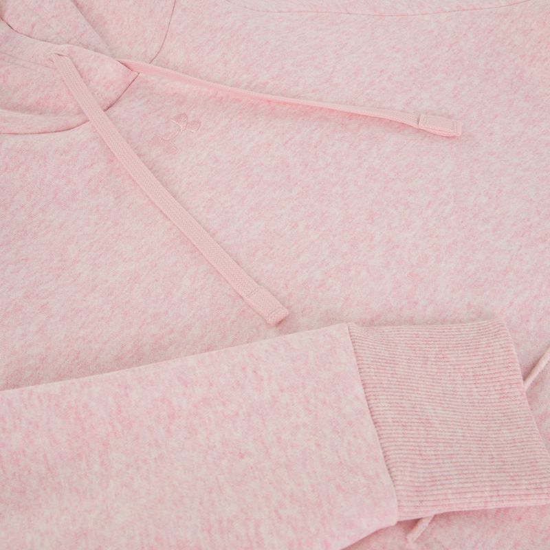Кофта жіноча Under Armour Rival Fleece Hoodie prime pink light heather/prime pink 6