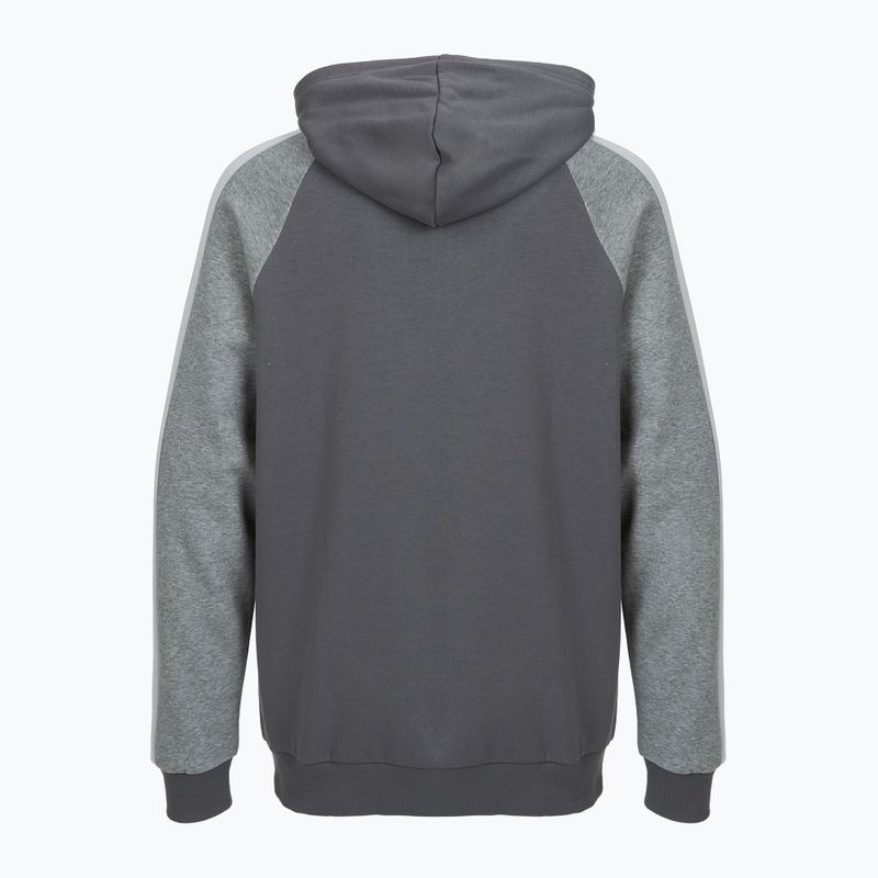 Кофта чоловіча Under Armour Rival Fleece Colorblock Hoodie castlerock/mod gray/white 4