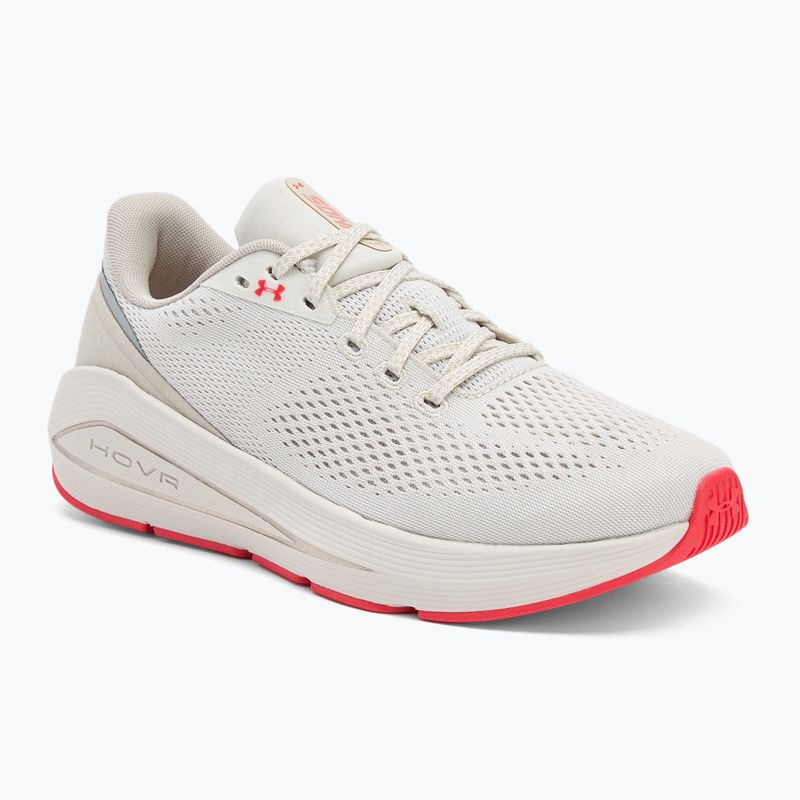 Кросівки для бігу жіночі Under Armour Sonic 7 summit white/khaki base/racer red