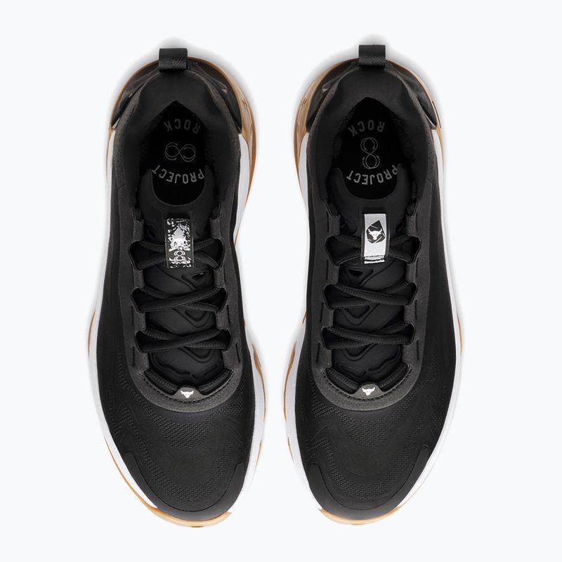 Кросівки для тренувань чоловічі Under Armour Project Rock 8 black/white/black 11