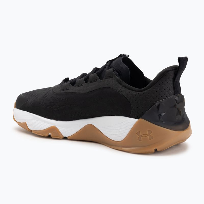 Кросівки для тренувань чоловічі Under Armour Project Rock 8 black/white/black 3