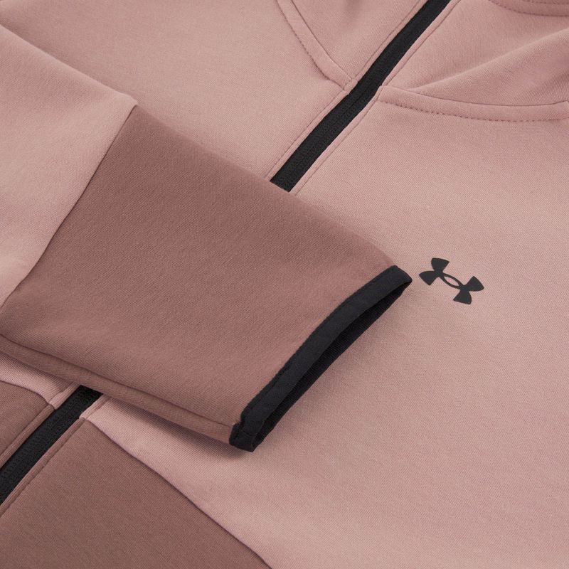 Кофта жіноча Under Armour Unstoppable Fleece HZ tourmaline pink/maroon mist/black 7