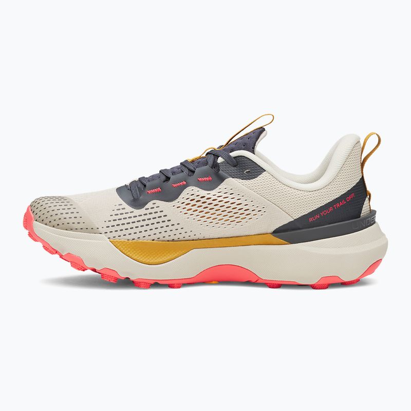 Кросівки для бігу чоловічі Under Armour Infinite Pro Trail khaki base/anthracite/racer red 2