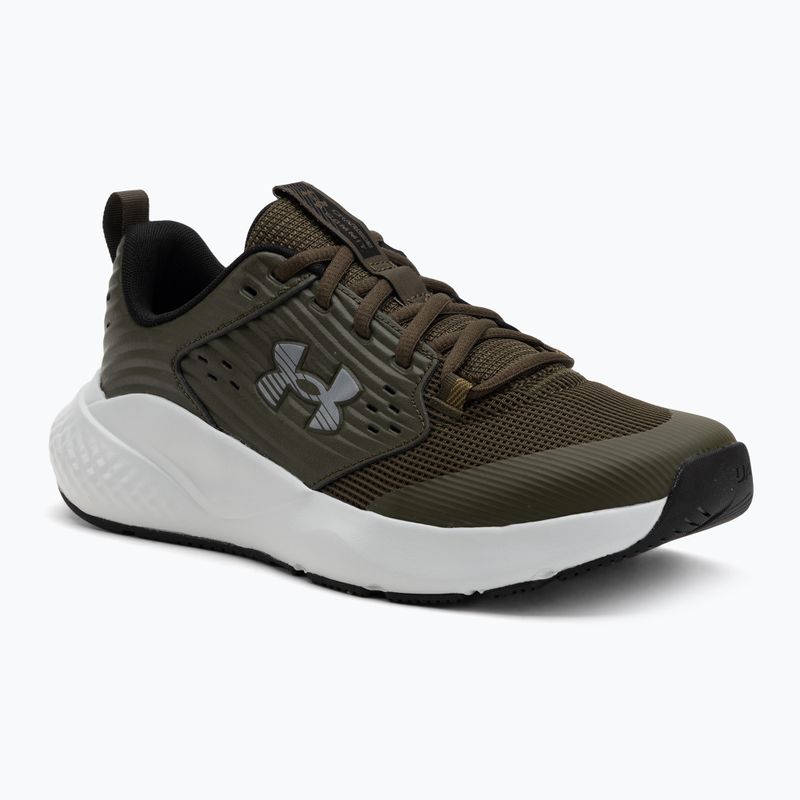 Кросівки для тренувань чоловічі Under Armour Commit 4 expedition green/halo gray/steel