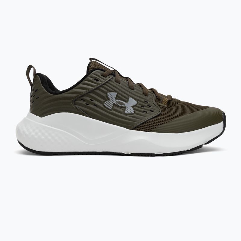 Чоловічі тренувальні кросівки Under Armour Commit 4 expedition green/halo gray/steel 2