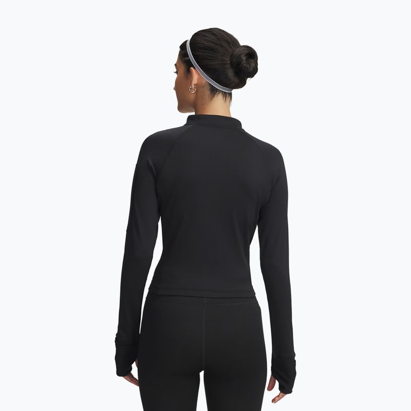 Кофта для бігу жіноча Under Armour Pro Half Zip black/reflective 2