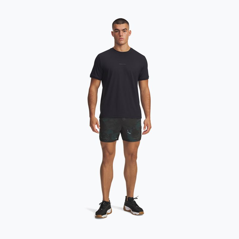 Шорти для тренувань чоловічі Under Armour Project Rock Ultimate black/castlerock 2