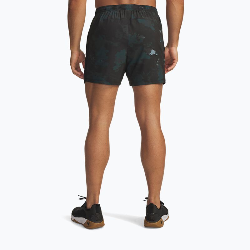 Шорти для тренувань чоловічі Under Armour Project Rock Ultimate black/castlerock 3