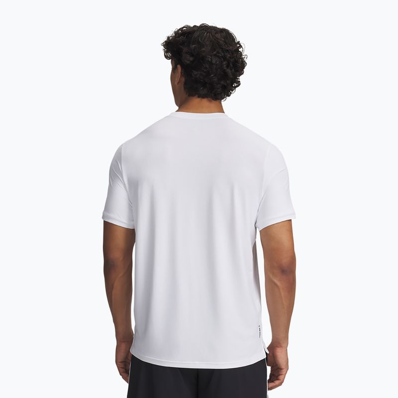 Футболка для тренувань чоловіча Under Armour Project Rck Iso Chill SS white 2