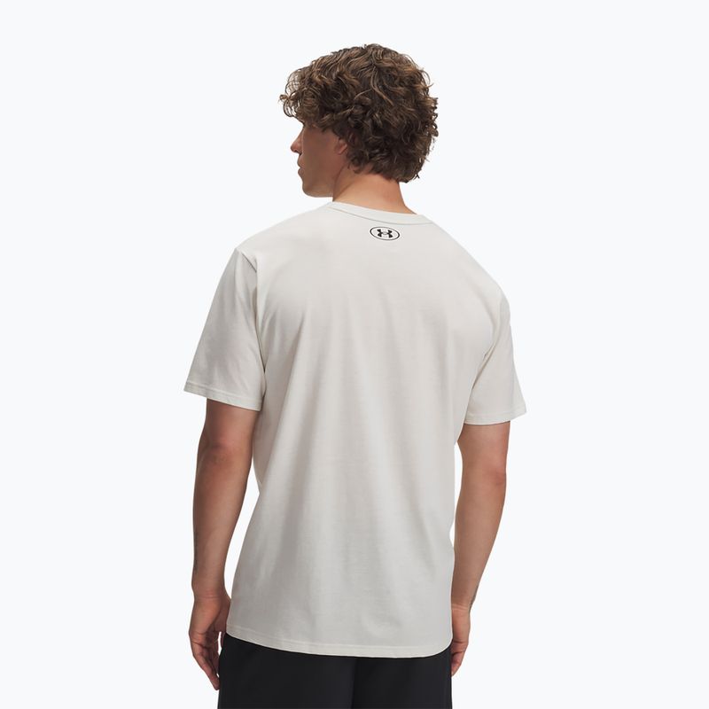 Чоловіча тренувальна футболка Under Armour Project Rock Payoff Graphic stone/black 2