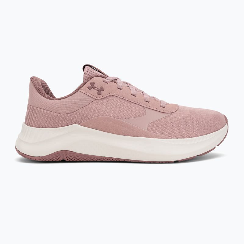 Кросівки для тренувань жіночі Under Armour Aurora 3 tourmaline pink/summit white/maroon mist 2