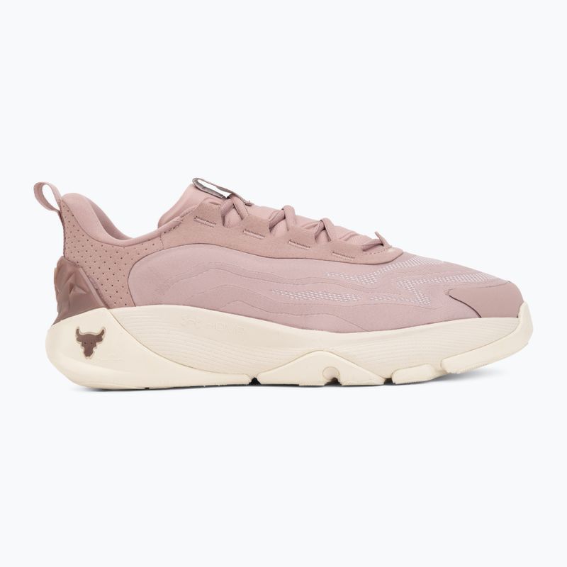 Кросівки для тренувань жіночі Under Armour Project Rock 8 tourmaline pink/black 2