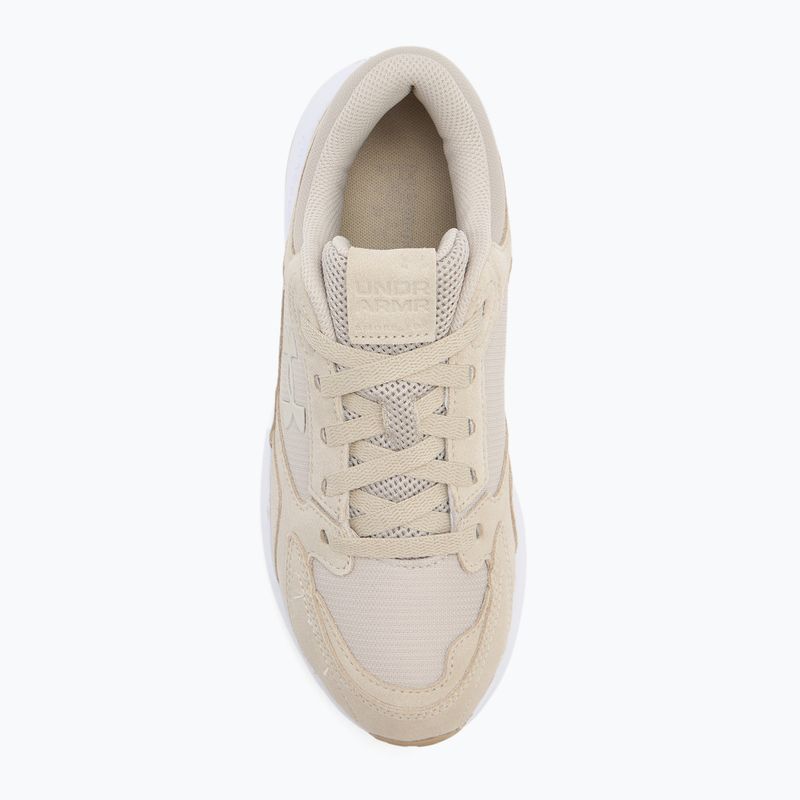 Кросівки для тренувань чоловічі Under Armour Edge Suede khaki base/white/khaki base 5