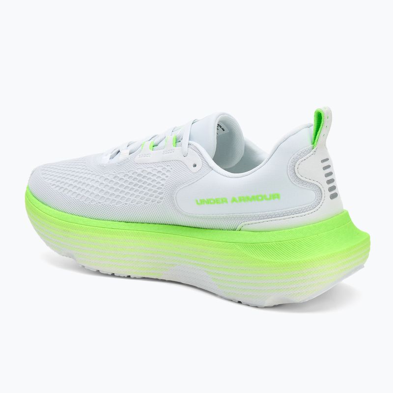 Кросівки для бігу чоловічі Under Armour Infinite Elite 2 distant gray/hyper green/white 3