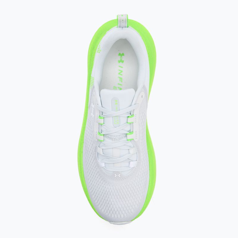 Кросівки для бігу чоловічі Under Armour Infinite Elite 2 distant gray/hyper green/white 5