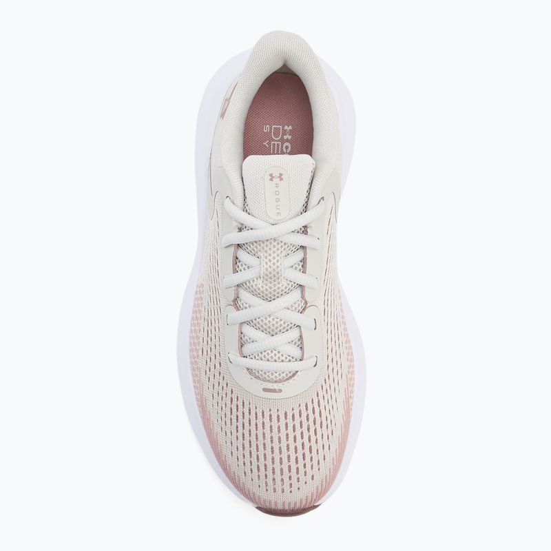 Кросівки для бігу жіночі Under Armour Charged Rogue 5 castlerock/black/campus gold 5