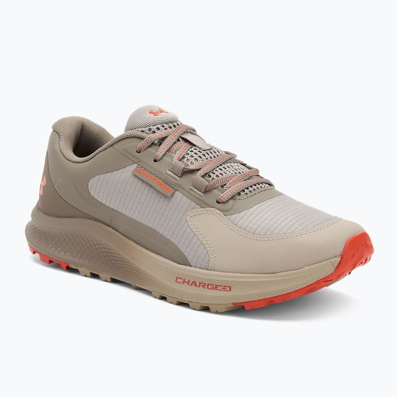 Чоловічі бігові кросівки Under Armour Charged Bandit Trail 3 timberwolf taupe/taupe dusk/surplus orange