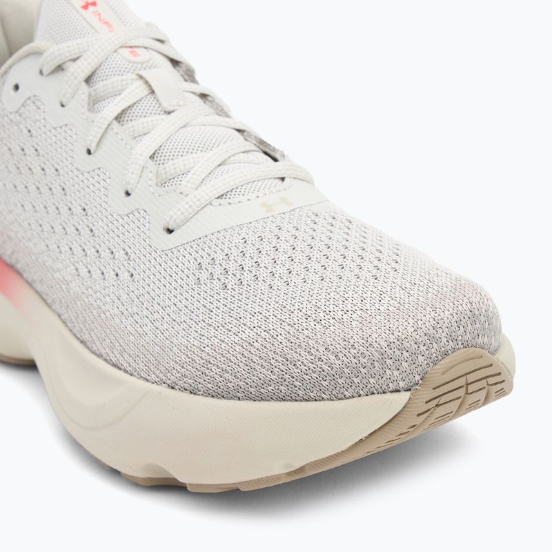 Кросівки для бігу чоловічі Under Armour Infinite summit white/khaki base/racer red 7