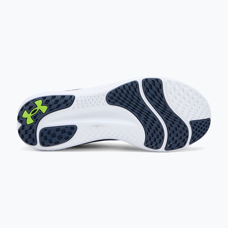 Кросівки для бігу чоловічі Under Armour Charged Speed Swift washed navy/black/high vis yellow 4