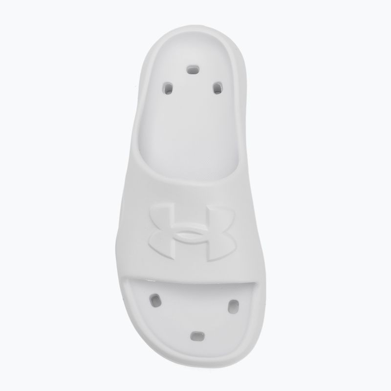 Шльопанці чоловічі Under Armour Locker V Slide white/white/white 5