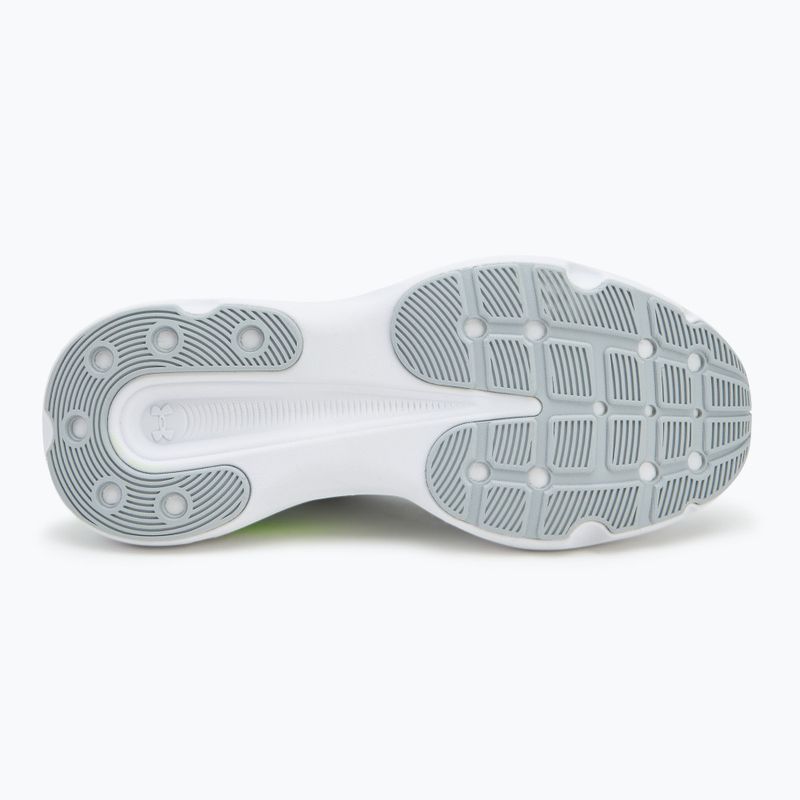 Кросівки для бігу чоловічі Under Armour Infinite distant gray/halo gray/hyper green 4