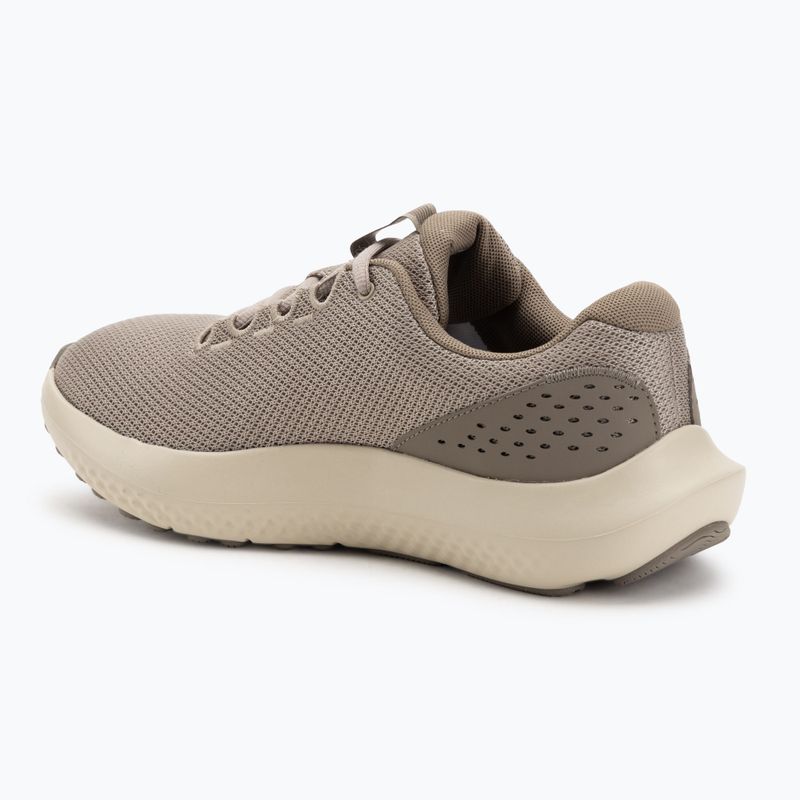 Кросівки для бігу чоловічі Under Armour Charged Surge 4 timberwolf taupe/taupe dusk/taupe dusk 3