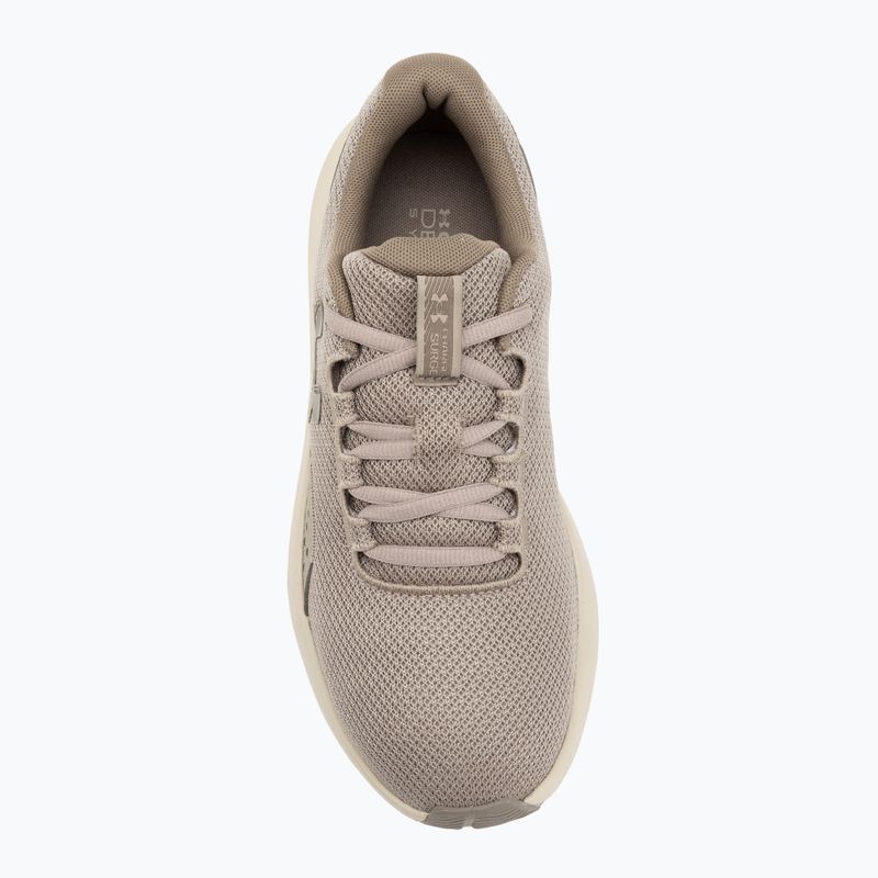 Кросівки для бігу чоловічі Under Armour Charged Surge 4 timberwolf taupe/taupe dusk/taupe dusk 5
