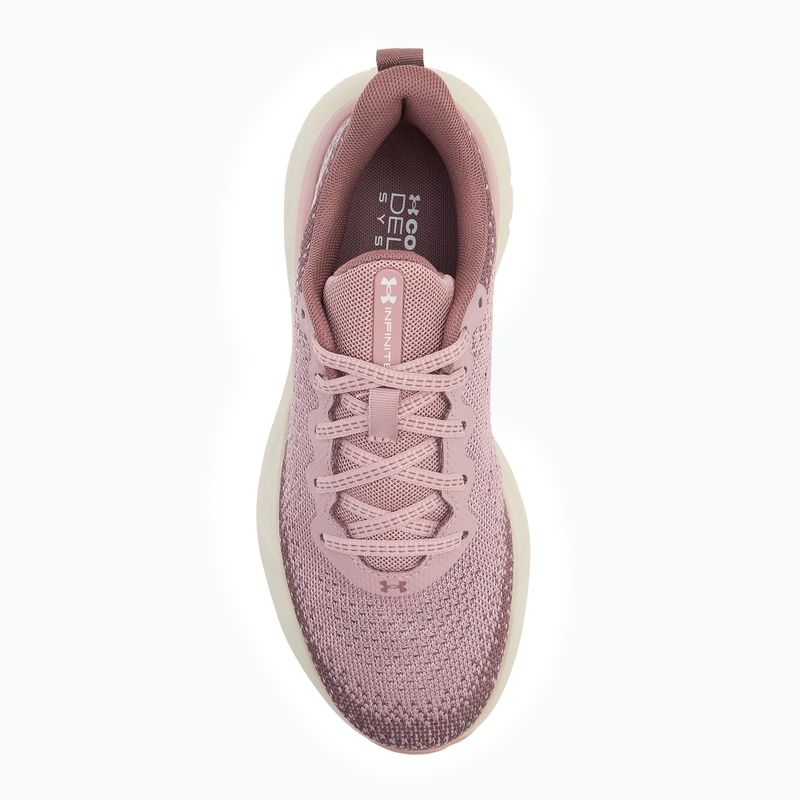 Кросівки для бігу жіночі Under Armour Infinite tourmaline pink/maroon mist/summit white 4