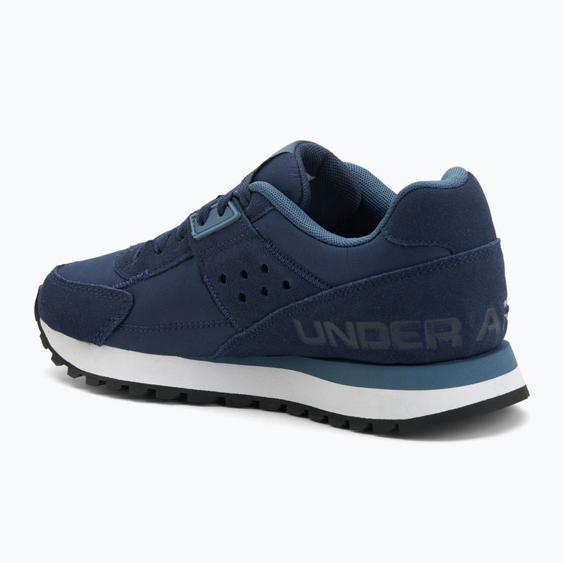 Кросівки для тренувань чоловічі Under Armour Essential Runner washed navy/nu blue/blue calm 3