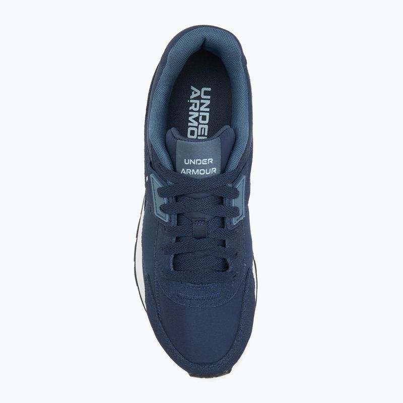 Кросівки для тренувань чоловічі Under Armour Essential Runner washed navy/nu blue/blue calm 5