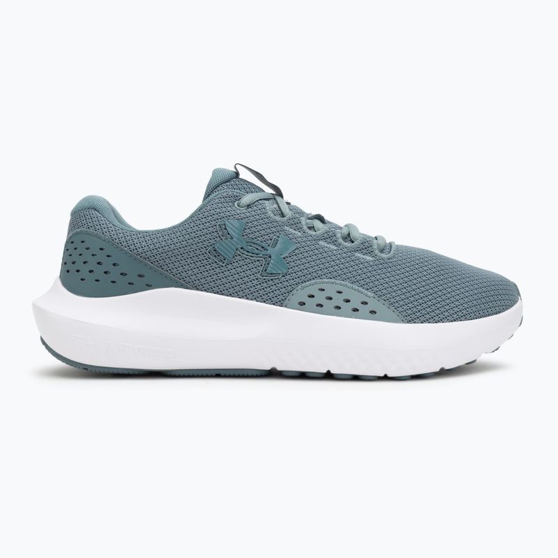 Чоловічі кросівки для бігу Under Armour Charged Surge 4 serpentine/jasper blue/jasper blue 2
