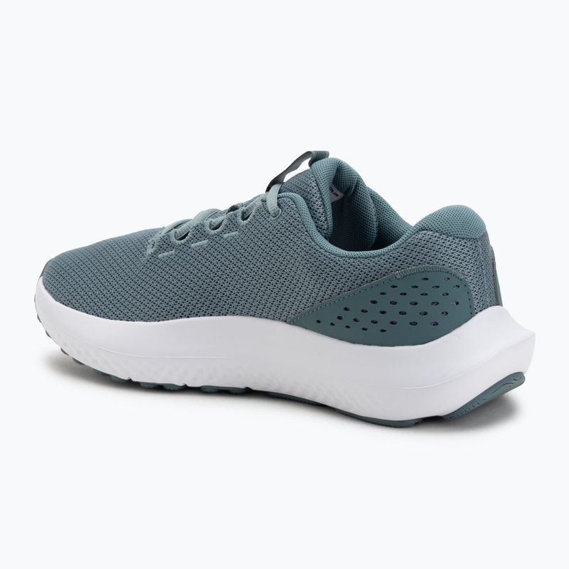 Чоловічі кросівки для бігу Under Armour Charged Surge 4 serpentine/jasper blue/jasper blue 3